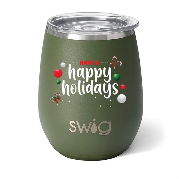 Swig® 14 oz. Matte Stemless Wine Cup, Full Color Digital - Swig® 14 oz. Matte Stemless Wine Cup, Full Color Digital - Image 9 of 15