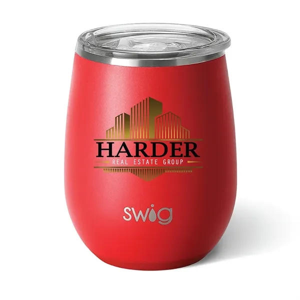 Swig® 14 oz. Matte Stemless Wine Cup, Full Color Digital - Swig® 14 oz. Matte Stemless Wine Cup, Full Color Digital - Image 11 of 15
