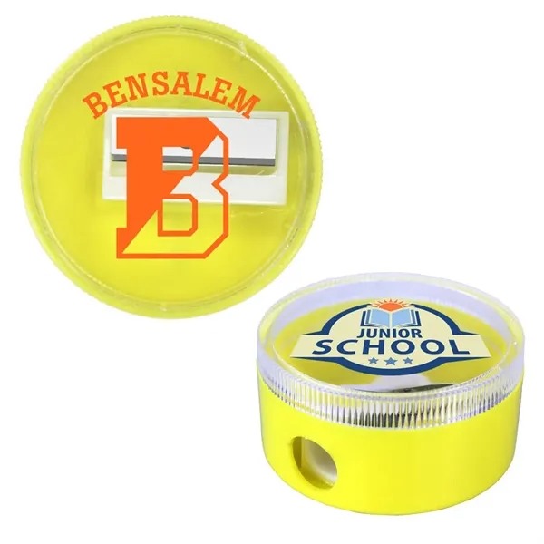 Round Pencil Sharpener - Round Pencil Sharpener - Image 1 of 5