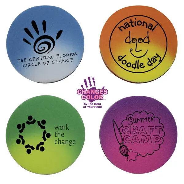 Mood™ Die Cut Eraser-Circle - Mood™ Die Cut Eraser-Circle - Image 0 of 5
