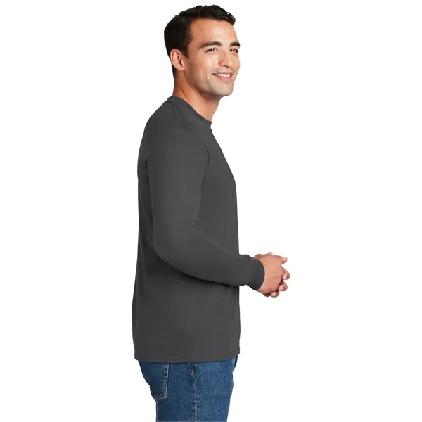 Hanes Beefy-T - 100% Cotton Long Sleeve T-Shirt. - Hanes Beefy-T - 100% Cotton Long Sleeve T-Shirt. - Image 40 of 42