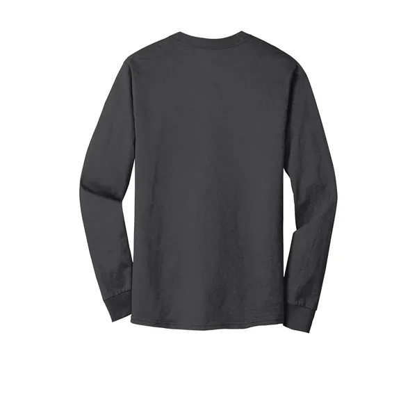 Hanes Beefy-T - 100% Cotton Long Sleeve T-Shirt. - Hanes Beefy-T - 100% Cotton Long Sleeve T-Shirt. - Image 42 of 42