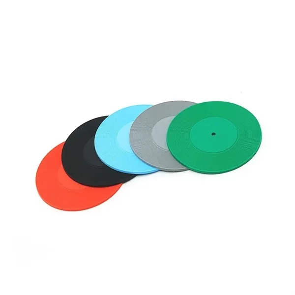 Vintage Vinyl Record Coasters Coffee Cup Mat - Vintage Vinyl Record Coasters Coffee Cup Mat - Image 1 of 5