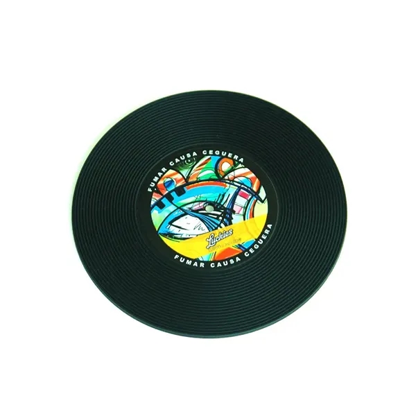 Vintage Vinyl Record Coasters Coffee Cup Mat - Vintage Vinyl Record Coasters Coffee Cup Mat - Image 3 of 5
