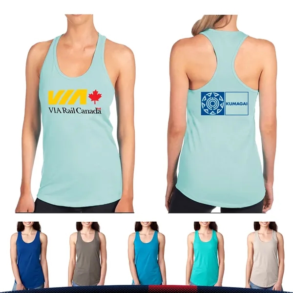 Next Level® Ladies' Racerback Tank Tops - Next Level® Ladies' Racerback Tank Tops - Image 1 of 5