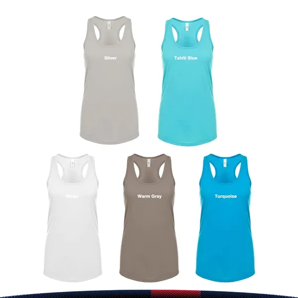 Next Level® Ladies' Racerback Tank Tops - Next Level® Ladies' Racerback Tank Tops - Image 3 of 5