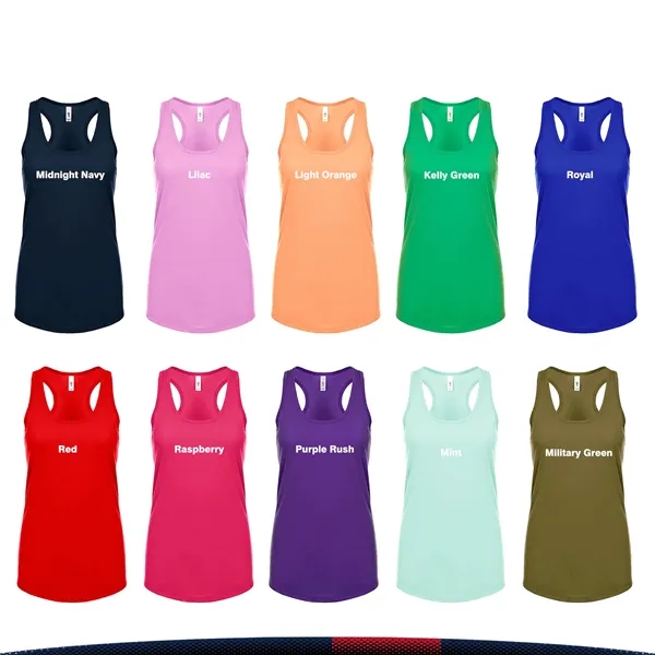 Next Level® Ladies' Racerback Tank Tops - Next Level® Ladies' Racerback Tank Tops - Image 4 of 5