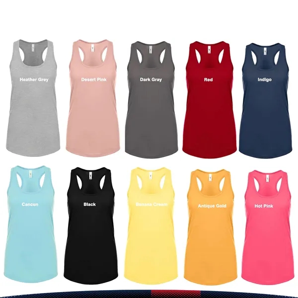 Next Level® Ladies' Racerback Tank Tops - Next Level® Ladies' Racerback Tank Tops - Image 5 of 5