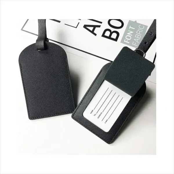 Leather Luggage Tag - Leather Luggage Tag - Image 2 of 6