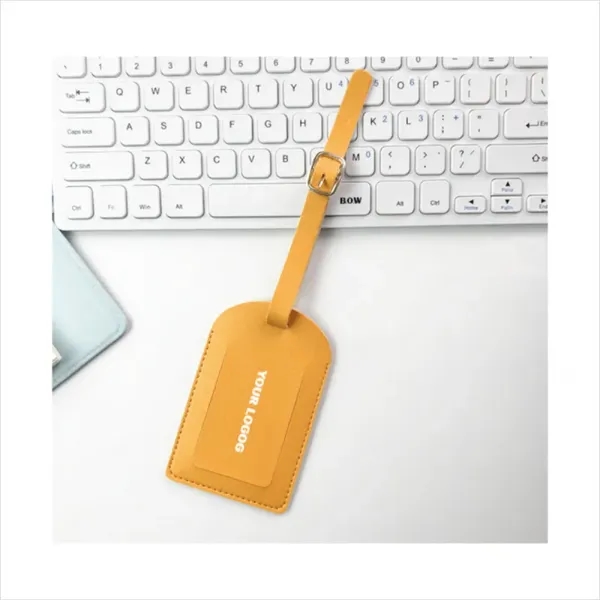 Leather Luggage Tag - Leather Luggage Tag - Image 5 of 6