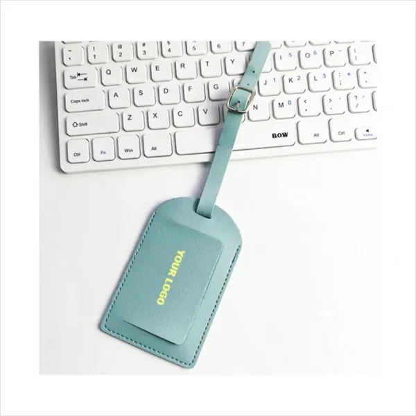 Leather Luggage Tag - Leather Luggage Tag - Image 6 of 6