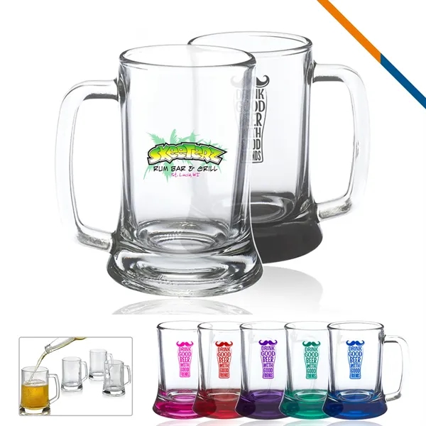 Madge Glass Beer Mugs - 9.75 OZ. - Madge Glass Beer Mugs - 9.75 OZ. - Image 0 of 3