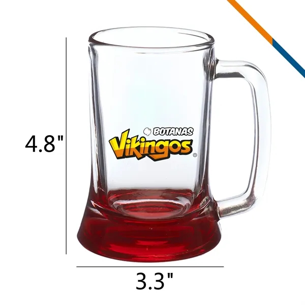 Madge Glass Beer Mugs - 9.75 OZ. - Madge Glass Beer Mugs - 9.75 OZ. - Image 2 of 3