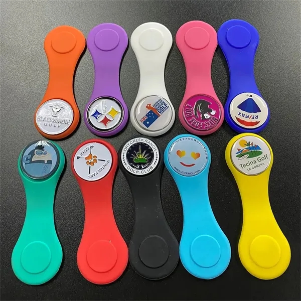 Golf Hat Clip Ball Marker Holder - Golf Hat Clip Ball Marker Holder - Image 3 of 5