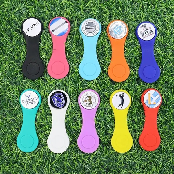 Golf Hat Clip Ball Marker Holder - Golf Hat Clip Ball Marker Holder - Image 4 of 5