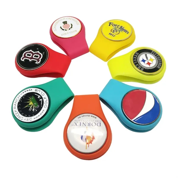 Golf Hat Clip Ball Marker Holder - Golf Hat Clip Ball Marker Holder - Image 5 of 5