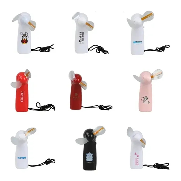 Advertising Portable Flash Led Fan Battery Included - Advertising Portable Flash Led Fan Battery Included - Image 1 of 4