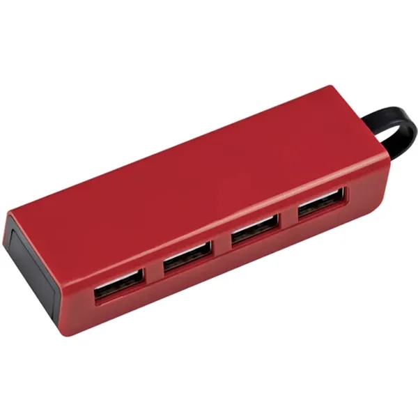 4-Port Traveler Usb Hubs With Phone Stand - 4-Port Traveler Usb Hubs With Phone Stand - Image 3 of 7