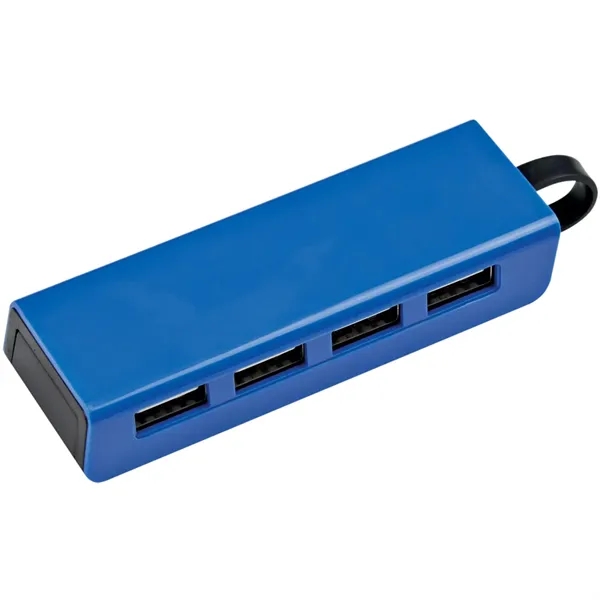 4-Port Traveler Usb Hubs With Phone Stand - 4-Port Traveler Usb Hubs With Phone Stand - Image 6 of 7