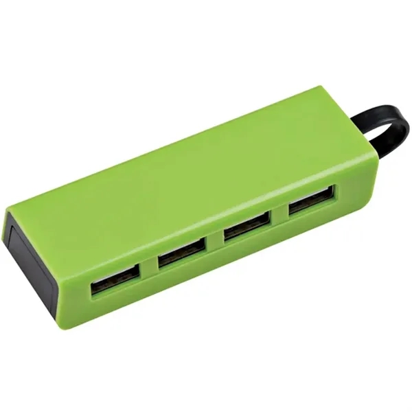 4-Port Traveler Usb Hubs With Phone Stand - 4-Port Traveler Usb Hubs With Phone Stand - Image 7 of 7