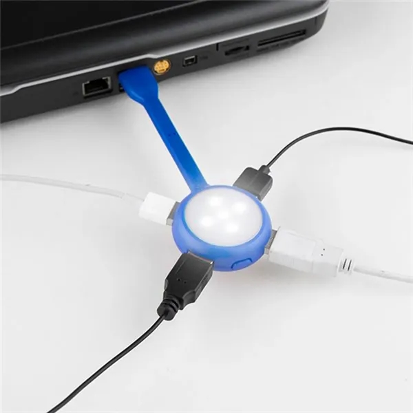 Lollipop 4-Port USB Hubs And Led Light - Lollipop 4-Port USB Hubs And Led Light - Image 2 of 8