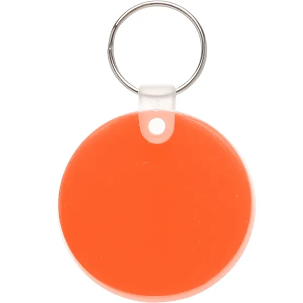 Soft Tag Custom Printed Round Keychains - Soft Tag Custom Printed Round Keychains - Image 3 of 3