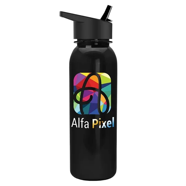 Digital Metalike 24 oz Bottle Flip Straw Lid - Digital Metalike 24 oz Bottle Flip Straw Lid - Image 1 of 17