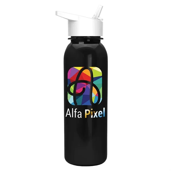 Digital Metalike 24 oz Bottle Flip Straw Lid - Digital Metalike 24 oz Bottle Flip Straw Lid - Image 2 of 17