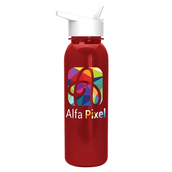 Digital Metalike 24 oz Bottle Flip Straw Lid - Digital Metalike 24 oz Bottle Flip Straw Lid - Image 4 of 17