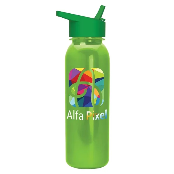 Digital Metalike 24 oz Bottle Flip Straw Lid - Digital Metalike 24 oz Bottle Flip Straw Lid - Image 5 of 17