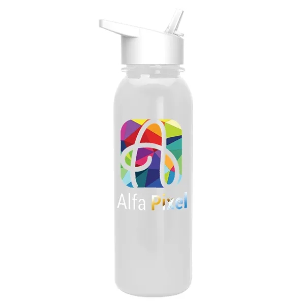 Digital Metalike 24 oz Bottle Flip Straw Lid - Digital Metalike 24 oz Bottle Flip Straw Lid - Image 9 of 17