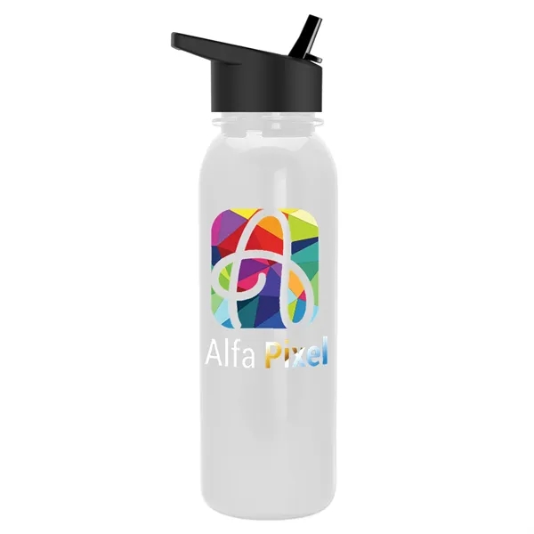 Digital Metalike 24 oz Bottle Flip Straw Lid - Digital Metalike 24 oz Bottle Flip Straw Lid - Image 12 of 17