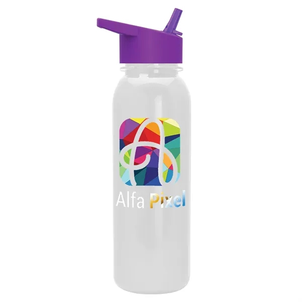 Digital Metalike 24 oz Bottle Flip Straw Lid - Digital Metalike 24 oz Bottle Flip Straw Lid - Image 15 of 17