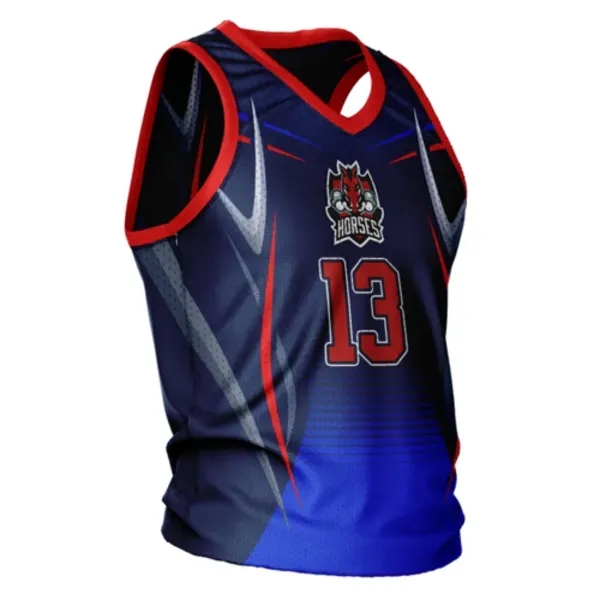 Unisex Custom Full Sublimation Basketball Jersey - 150G Shor - Unisex Custom Full Sublimation Basketball Jersey - 150G Shor - Image 1 of 3