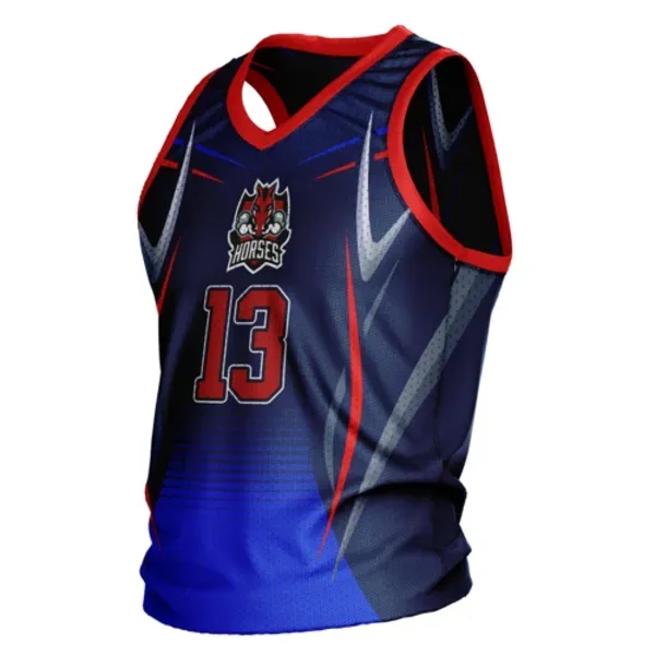 Unisex Custom Full Sublimation Basketball Jersey - 150G Shor - Unisex Custom Full Sublimation Basketball Jersey - 150G Shor - Image 2 of 3