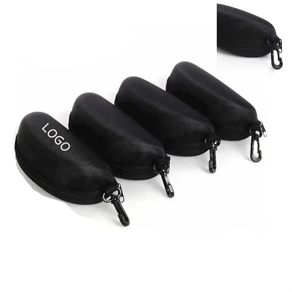 Large-capacity Travel Zipper Eyeglasses Frame Glasses Case