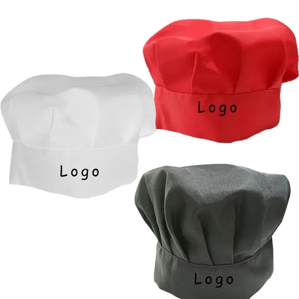 Comfortable And Stylish Unisex Polyester Chef Hat - Comfortable And Stylish Unisex Polyester Chef Hat - Image 0 of 1