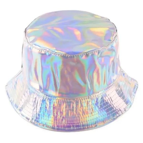 Laser Bucket Hat Packable Gay Pride Sun Caps - Laser Bucket Hat Packable Gay Pride Sun Caps - Image 2 of 2