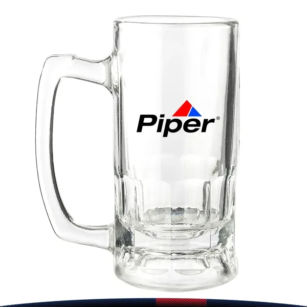 12 oz. Dyhir Glass Beer Mugs - 12 oz. Dyhir Glass Beer Mugs - Image 0 of 3