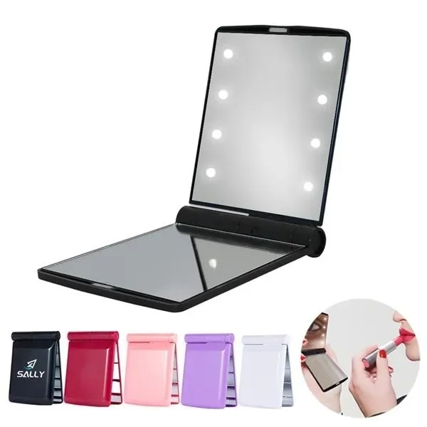 LED Travel Makeup Mirror - LED Travel Makeup Mirror - Image 0 of 3