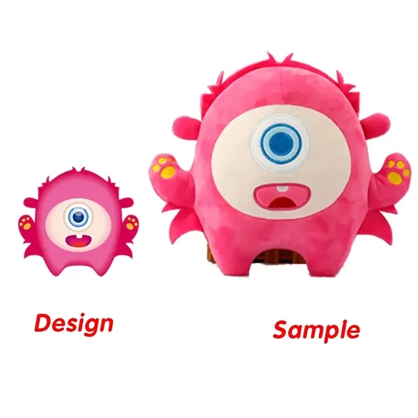 Custom Plush Keychain - Custom Plush Keychain - Image 2 of 3
