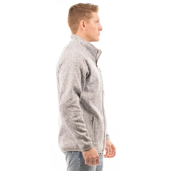 Burnside Men's Sweater Knit Jacket - Burnside Men's Sweater Knit Jacket - Image 9 of 38