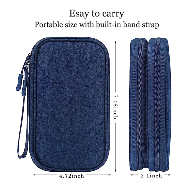 Electronic Accessories Carry Storage Bag - Electronic Accessories Carry Storage Bag - Image 2 of 4
