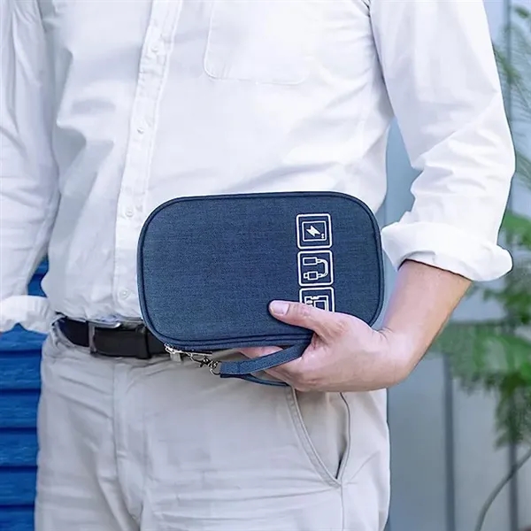 Electronic Accessories Carry Storage Bag - Electronic Accessories Carry Storage Bag - Image 4 of 4