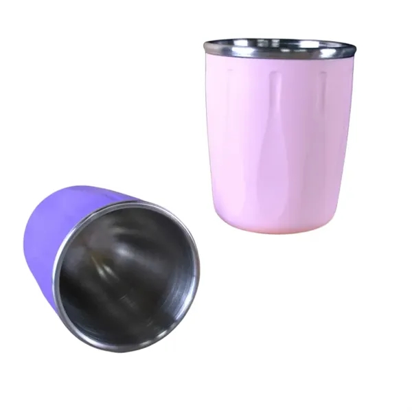 250 ML Silicone Insulated Double Wall Tumbler With Straw - 250 ML Silicone Insulated Double Wall Tumbler With Straw - Image 10 of 11