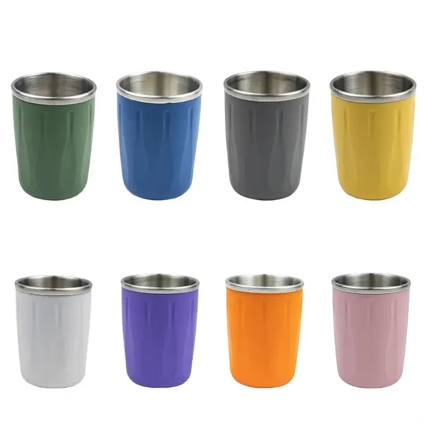 250 ML Silicone Insulated Double Wall Tumbler With Straw - 250 ML Silicone Insulated Double Wall Tumbler With Straw - Image 11 of 11