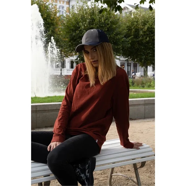 Brushed Heavy Cotton Two Tone Cap - Brushed Heavy Cotton Two Tone Cap - Image 4 of 5