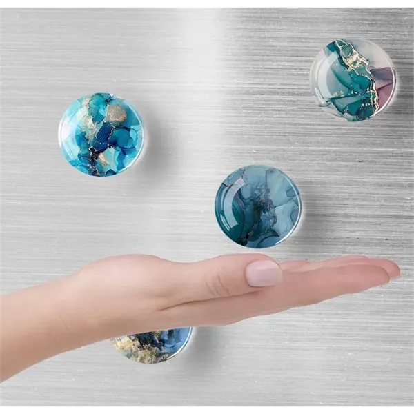 Glass Strong Magnetic Refrigerator Magnet Fridge Sticker - Glass Strong Magnetic Refrigerator Magnet Fridge Sticker - Image 2 of 3