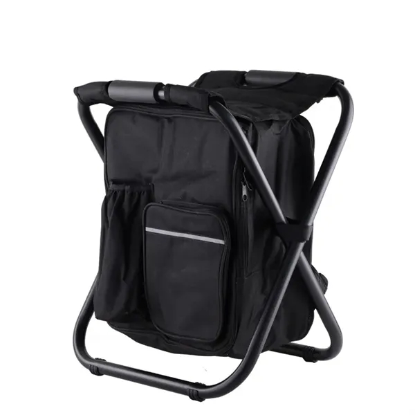Portable Folding Camping Chair Backpack Cooler Bag - Portable Folding Camping Chair Backpack Cooler Bag - Image 8 of 11