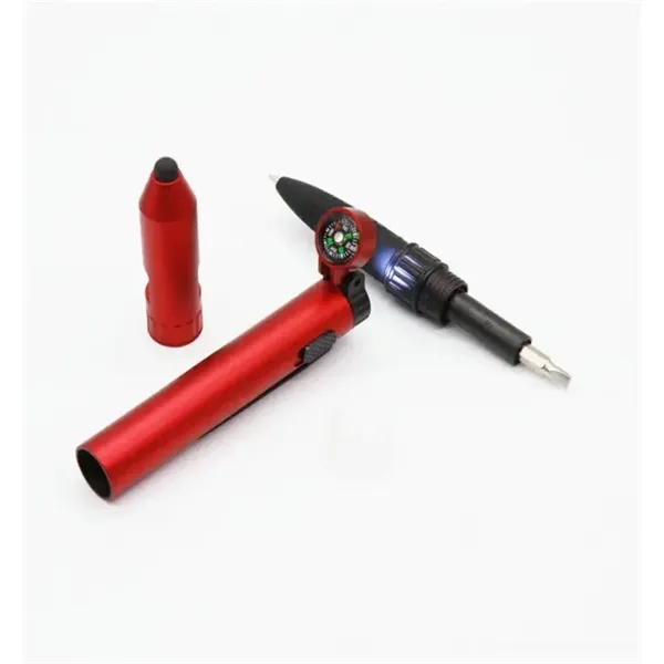 6-In-1 Quest Multi Tool Pen - 6-In-1 Quest Multi Tool Pen - Image 2 of 2